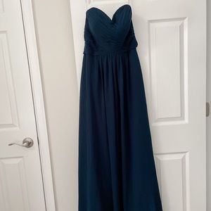 Navy blue formal dress